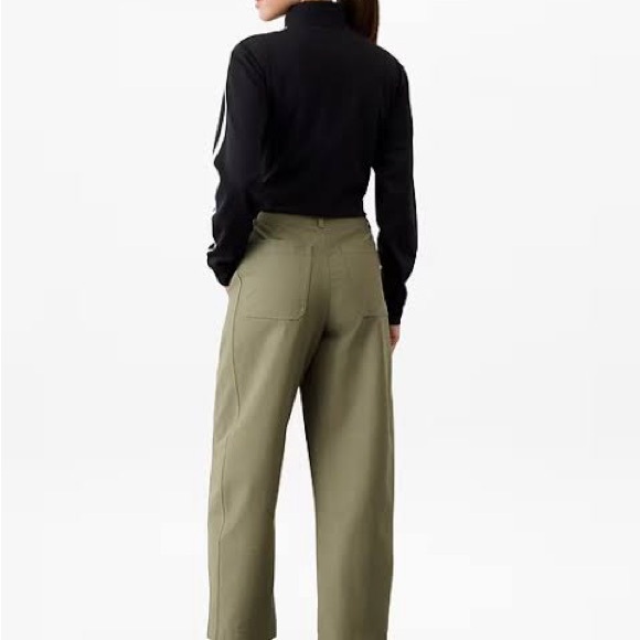 Athleta Skyline High Rise Barrel Leg Pant 14 - Picture 2 of 8